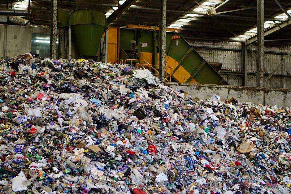 Recycling sorting plant in Australia