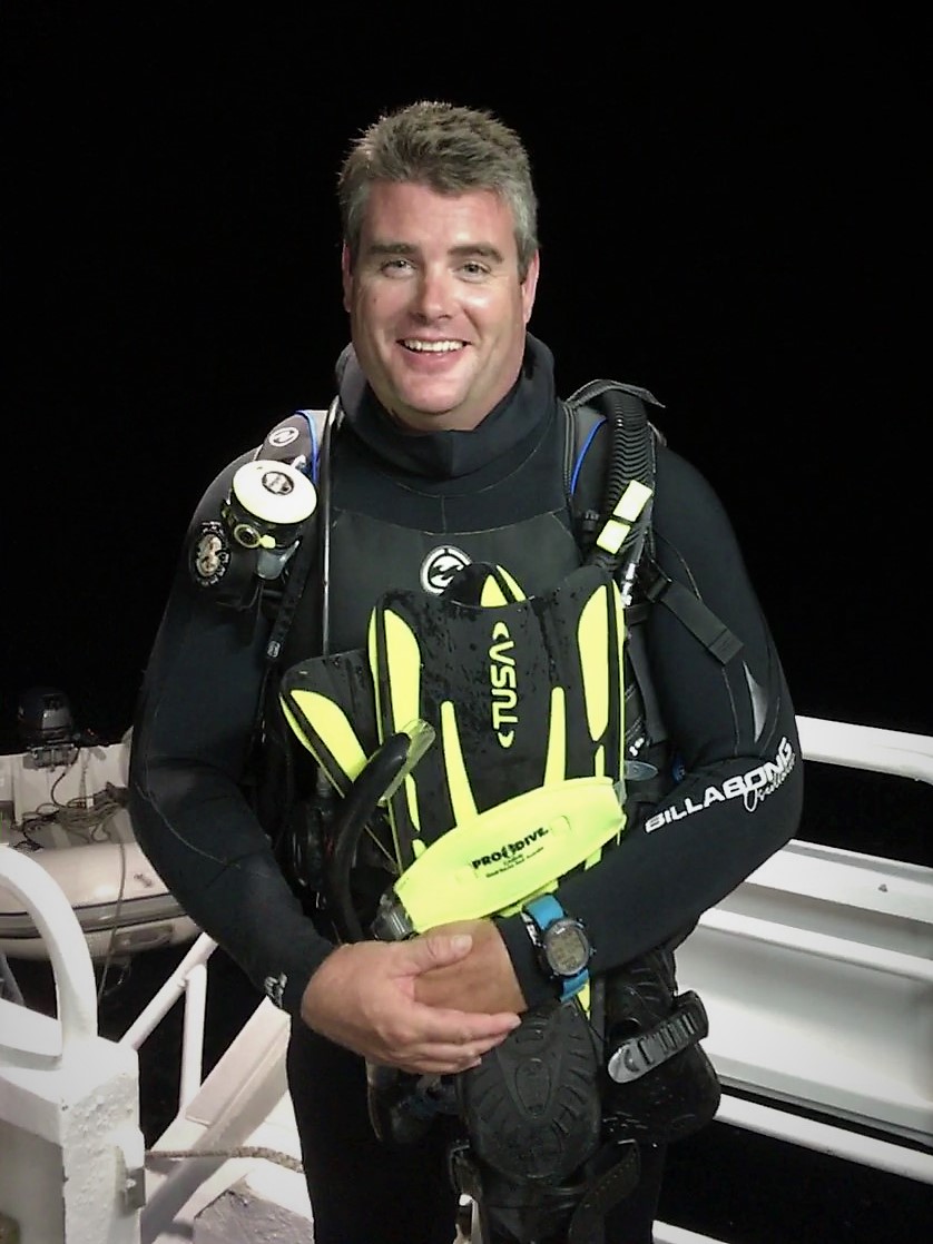 The Founder of Pelagic Dive Travel, Terry Smith